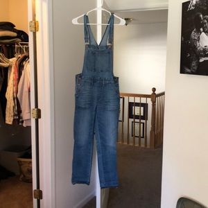 Madewell skinny overalls